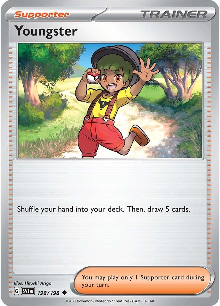Youngster (198/198) [Scarlet & Violet: Base Set] - Pokémon - Card Brawlers | Quebec | Canada |