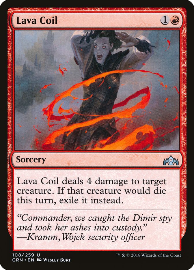 Lava Coil [Guilds of Ravnica] - Magic: The Gathering - Card Brawlers | Quebec | Canada |