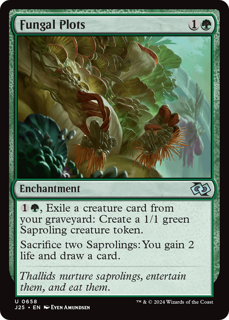 Fungal Plots [Foundations Jumpstart] - Magic: The Gathering - Card Brawlers | Quebec | Canada |
