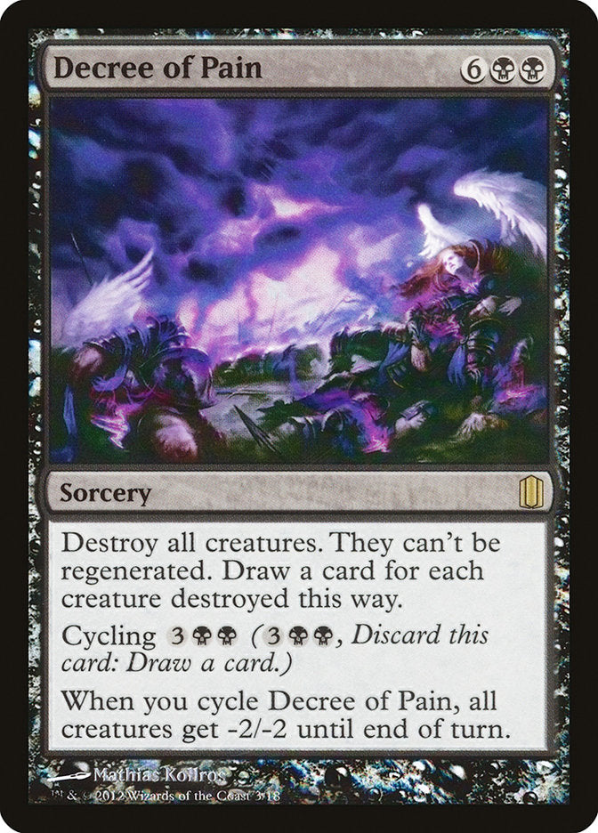 Decree of Pain [Commander's Arsenal] - Magic: The Gathering - Card Brawlers | Quebec | Canada |