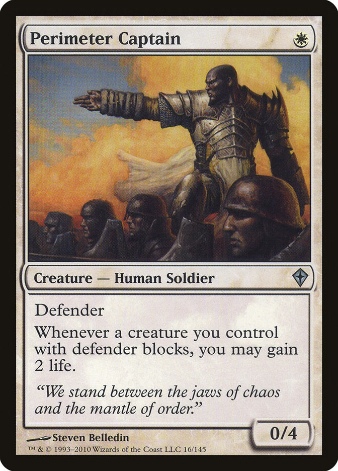 Perimeter Captain [Worldwake] - Magic: The Gathering - Card Brawlers | Quebec | Canada |