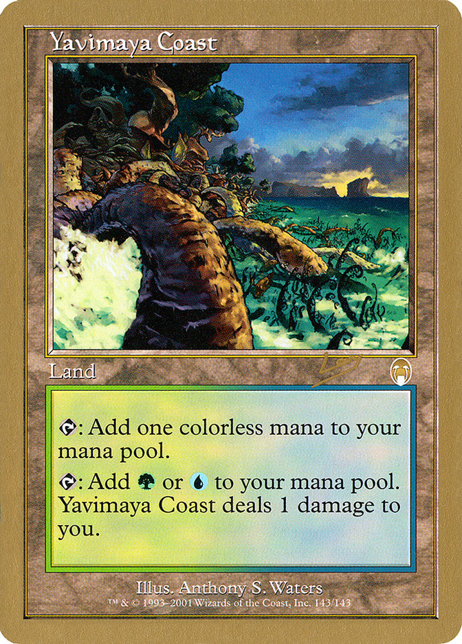 Yavimaya Coast (Raphael Levy) [World Championship Decks 2002] - Magic: The Gathering - Card Brawlers | Quebec | Canada |