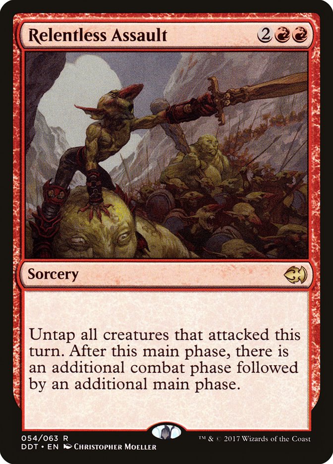 Relentless Assault [Duel Decks: Merfolk vs. Goblins] - Magic: The Gathering - Card Brawlers | Quebec | Canada |