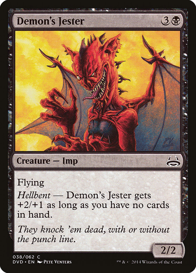 Demon's Jester (Divine vs. Demonic) [Duel Decks Anthology] - Magic: The Gathering - Card Brawlers | Quebec | Canada |