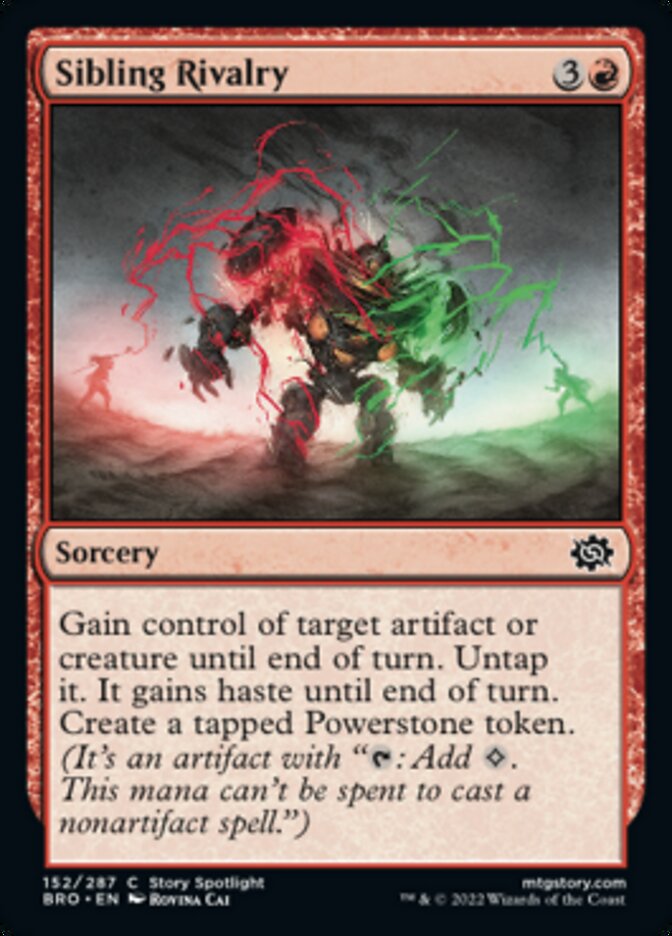 Sibling Rivalry [The Brothers' War] - Magic: The Gathering - Card Brawlers | Quebec | Canada |