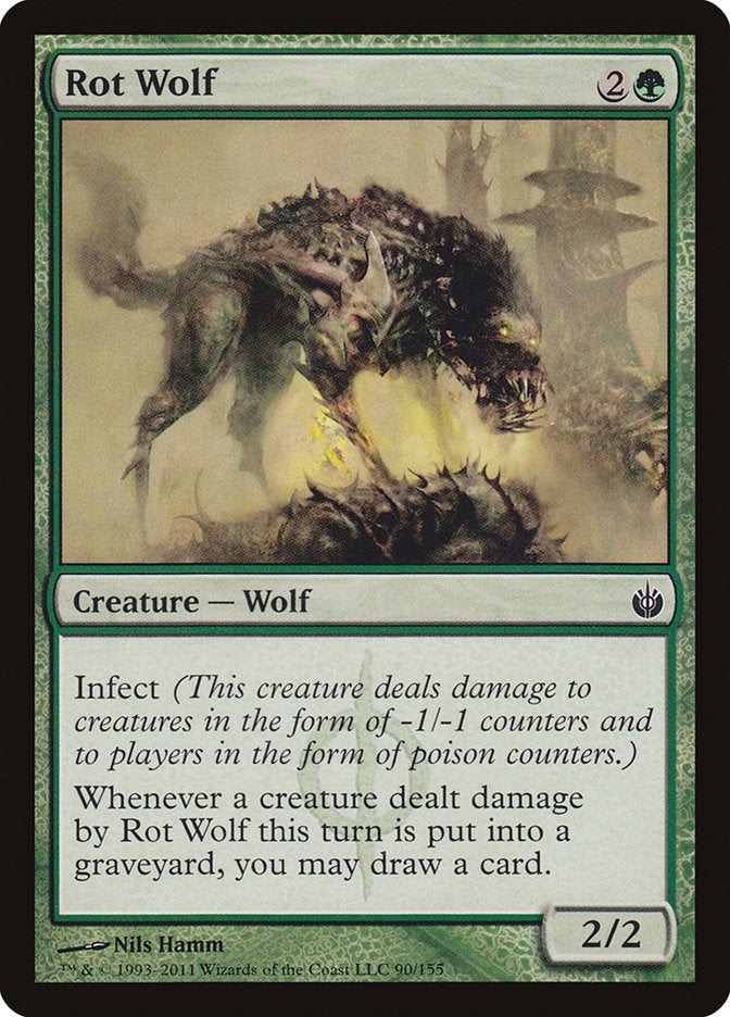 Rot Wolf [Mirrodin Besieged] - Magic: The Gathering - Card Brawlers | Quebec | Canada |