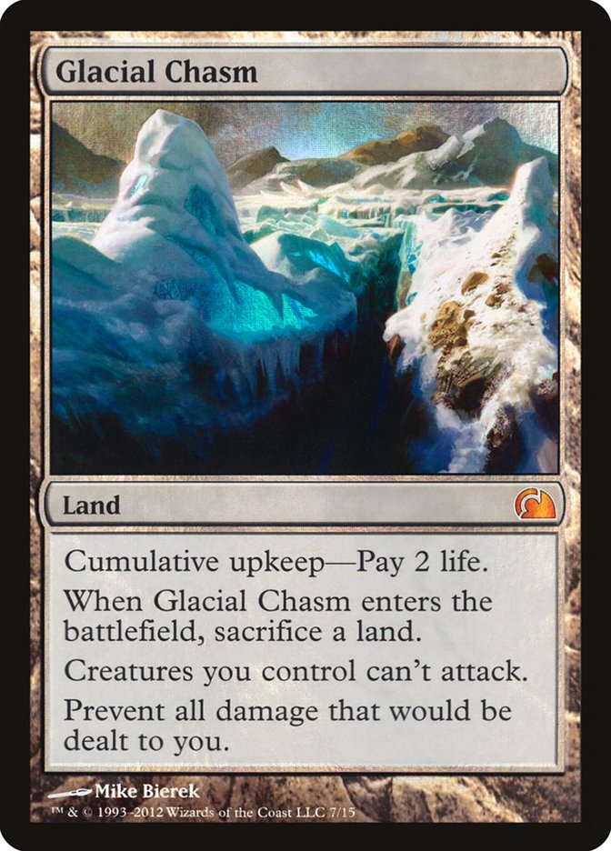 Glacial Chasm [From the Vault: Realms] - Magic: The Gathering - Card Brawlers | Quebec | Canada |