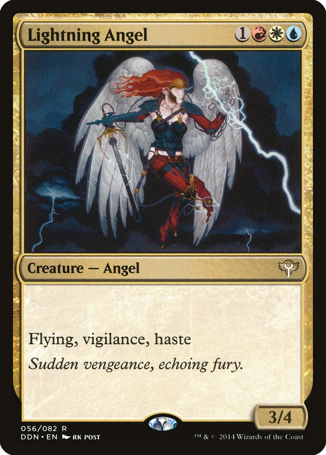 Lightning Angel [Duel Decks: Speed vs. Cunning] - Magic: The Gathering - Card Brawlers | Quebec | Canada |