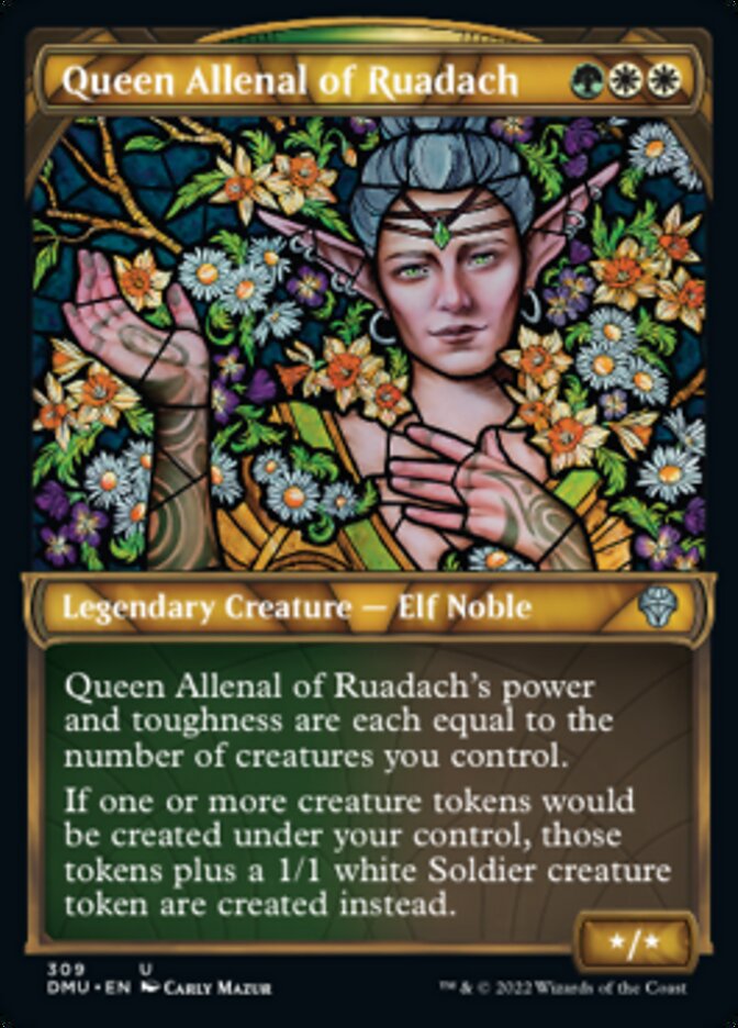 Queen Allenal of Ruadach (Showcase) [Dominaria United] - Magic: The Gathering - Card Brawlers | Quebec | Canada |