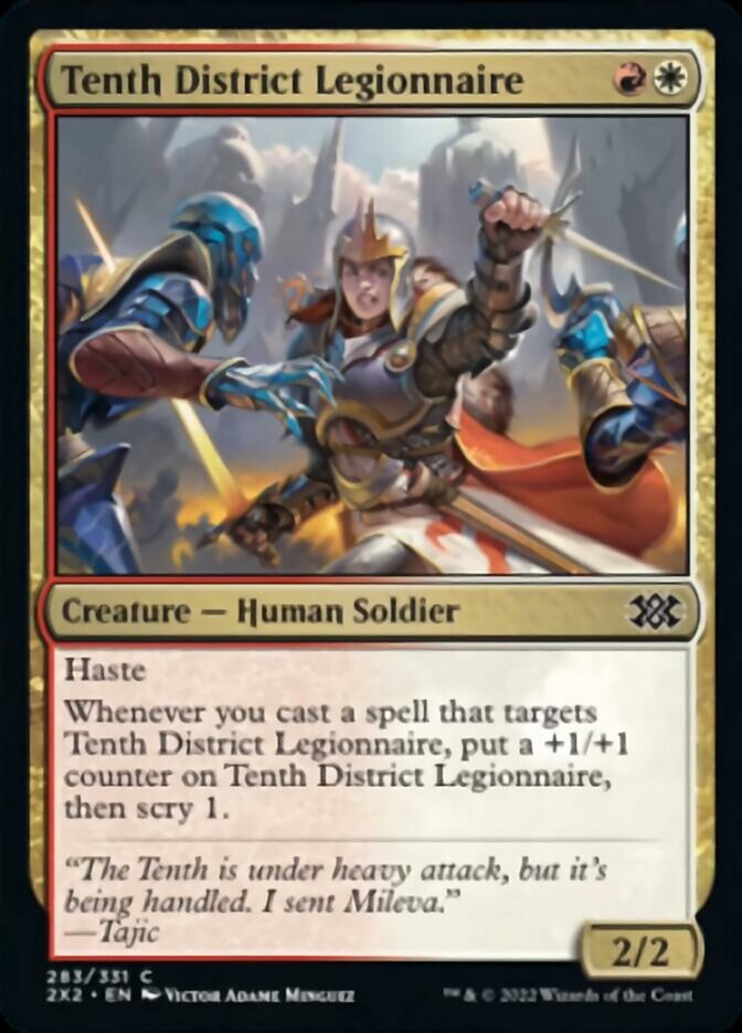Tenth District Legionnaire [Double Masters 2022] - Magic: The Gathering - Card Brawlers | Quebec | Canada |