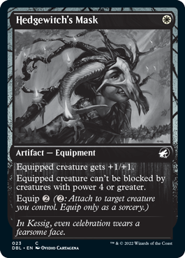 Hedgewitch's Mask [Innistrad: Double Feature] - Magic: The Gathering - Card Brawlers | Quebec | Canada |