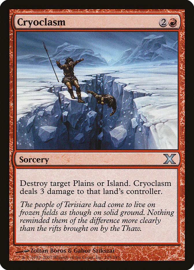 Cryoclasm [Tenth Edition] - Magic: The Gathering - Card Brawlers | Quebec | Canada |