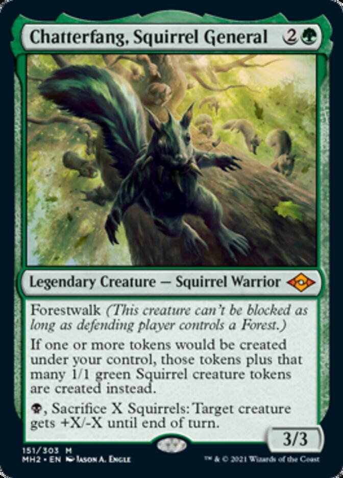 Chatterfang, Squirrel General [Modern Horizons 2] - Magic: The Gathering - Card Brawlers | Quebec | Canada |