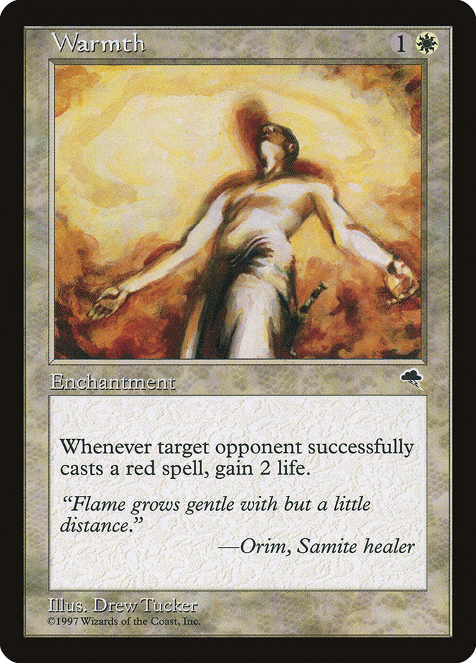 Warmth [Tempest] - Magic: The Gathering - Card Brawlers | Quebec | Canada |