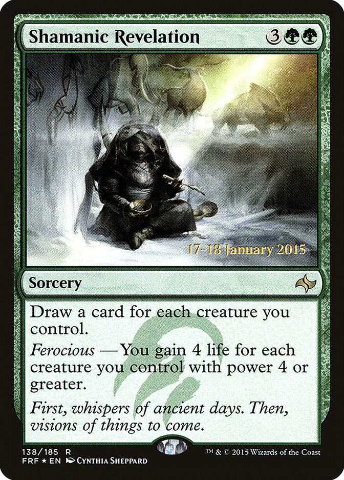 Shamanic Revelation [Fate Reforged Prerelease Promos] - Magic: The Gathering - Card Brawlers | Quebec | Canada |