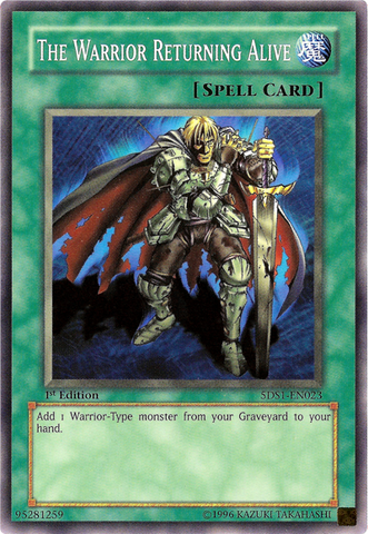 The Warrior Returning Alive [5DS1-EN023] Common - Yu-Gi-Oh! - Card Brawlers | Quebec | Canada |