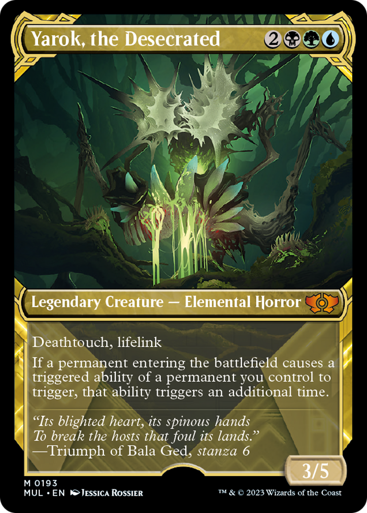 Yarok, the Desecrated (Halo Foil) [Multiverse Legends] - Magic: The Gathering - Card Brawlers | Quebec | Canada |