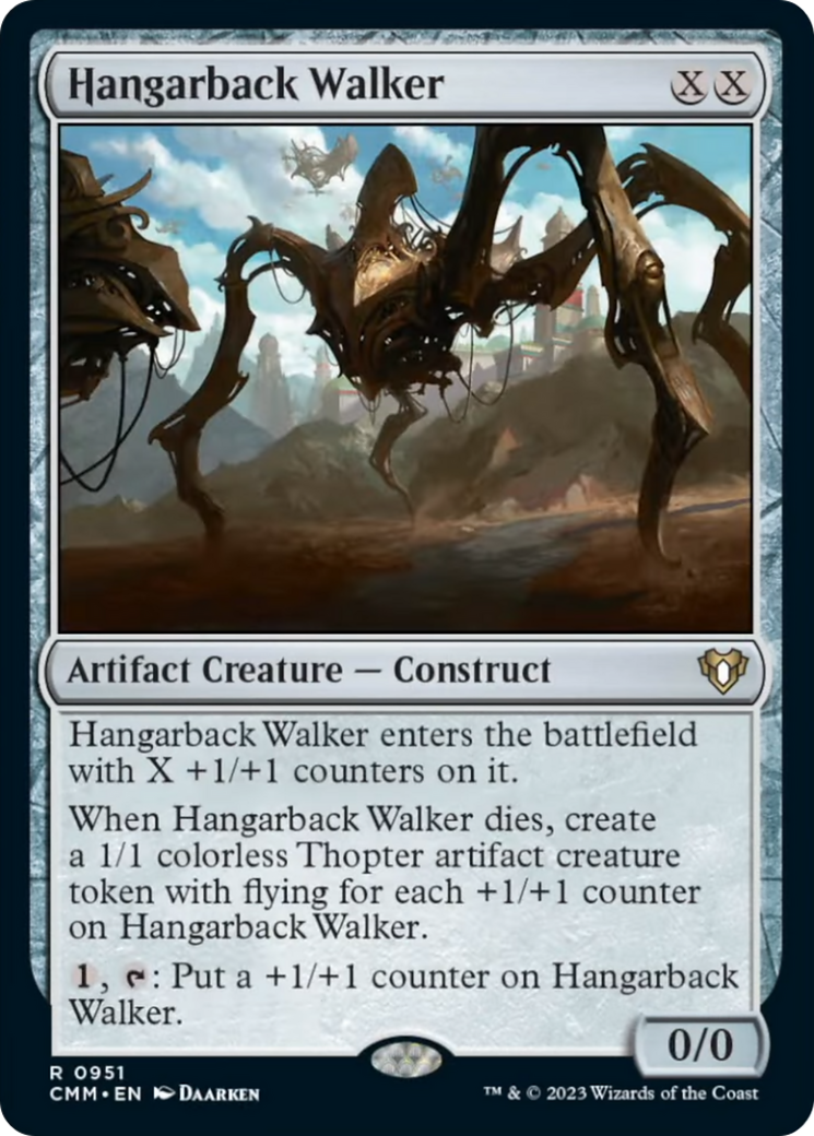 Hangarback Walker [Commander Masters] - Magic: The Gathering - Card Brawlers | Quebec | Canada |