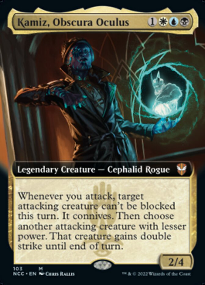 Kamiz, Obscura Oculus (Extended Art) [Streets of New Capenna Commander] - Magic: The Gathering - Card Brawlers | Quebec | Canada |
