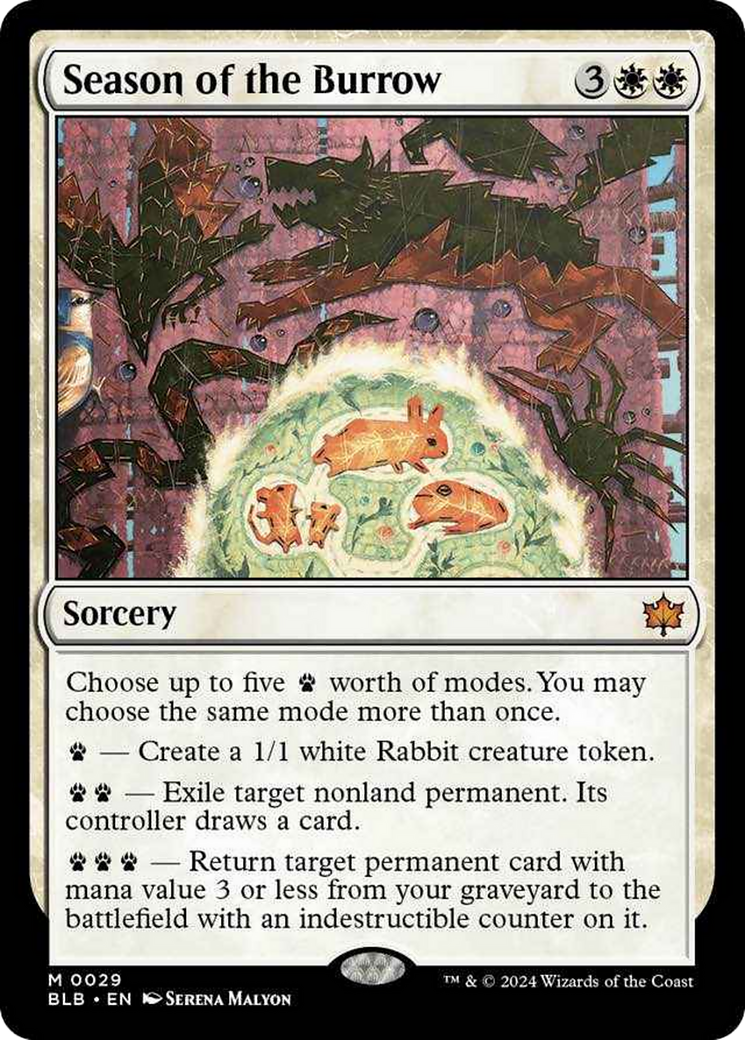 Season of the Burrow [Bloomburrow] - Magic: The Gathering - Card Brawlers | Quebec | Canada |