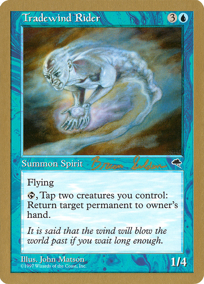 Tradewind Rider (Brian Selden) [World Championship Decks 1998] - Magic: The Gathering - Card Brawlers | Quebec | Canada |
