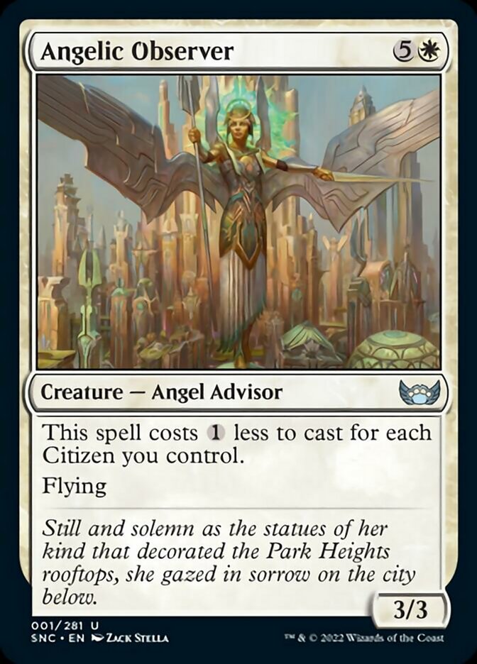 Angelic Observer [Streets of New Capenna] - Magic: The Gathering - Card Brawlers | Quebec | Canada |