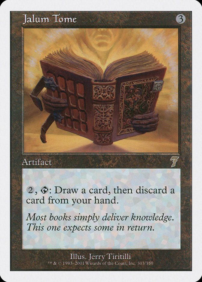 Jalum Tome [Seventh Edition] - Magic: The Gathering - Card Brawlers | Quebec | Canada |