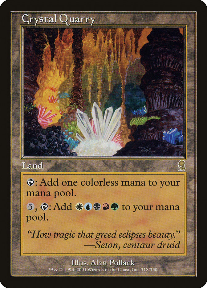 Crystal Quarry [Odyssey] - Magic: The Gathering - Card Brawlers | Quebec | Canada |