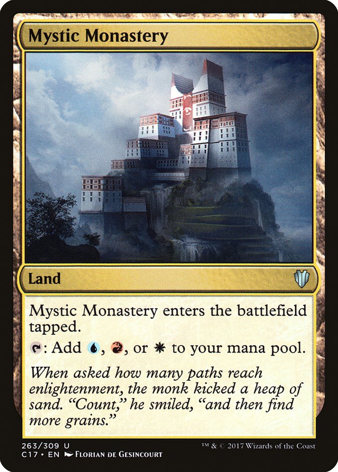 Mystic Monastery [Commander 2017] - Magic: The Gathering - Card Brawlers | Quebec | Canada |