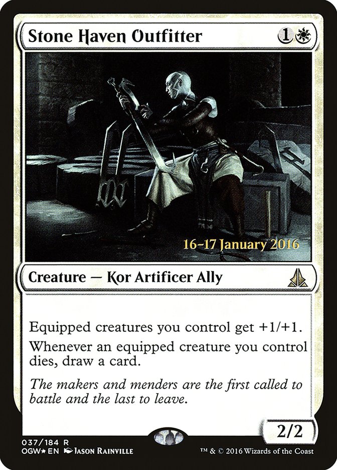 Stone Haven Outfitter [Oath of the Gatewatch Prerelease Promos] - Magic: The Gathering - Card Brawlers | Quebec | Canada |