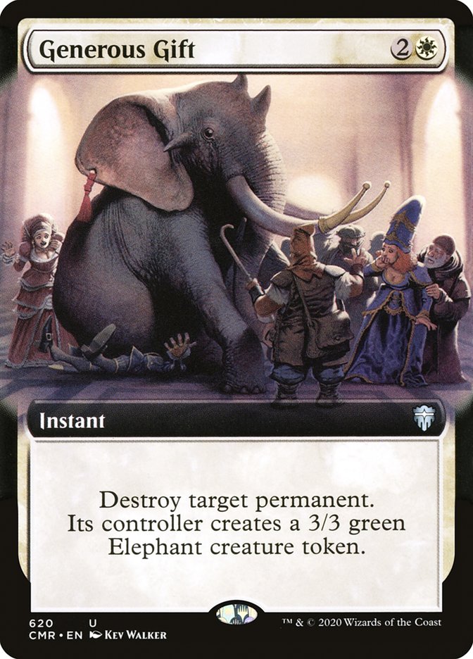 Generous Gift (Extended Art) [Commander Legends] - Magic: The Gathering - Card Brawlers | Quebec | Canada |