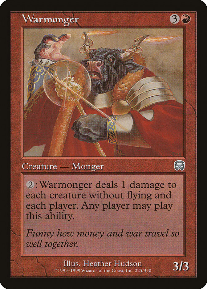 Warmonger [Mercadian Masques] - Magic: The Gathering - Card Brawlers | Quebec | Canada |