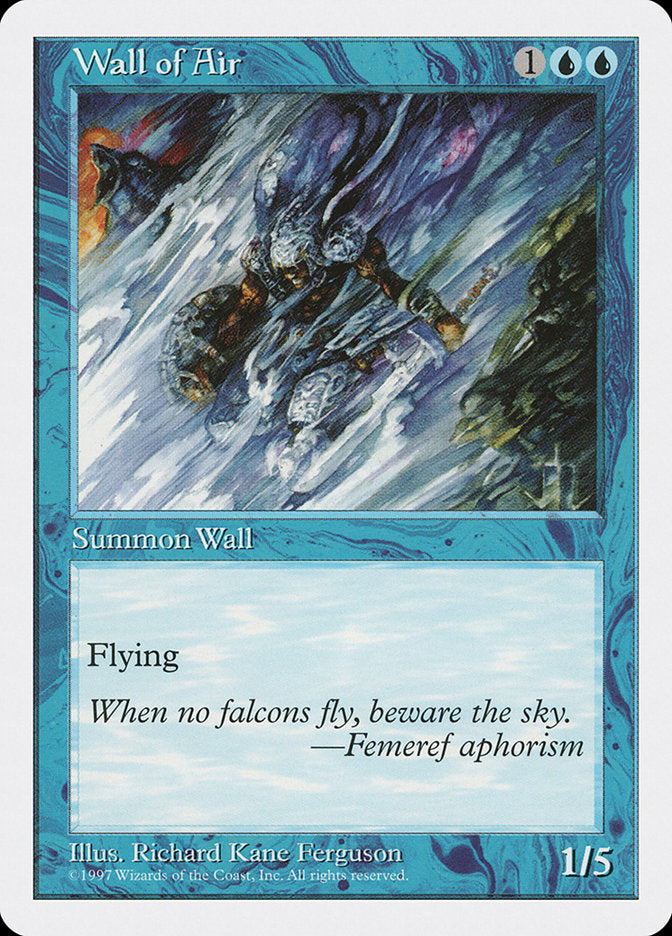 Wall of Air [Fifth Edition] - Magic: The Gathering - Card Brawlers | Quebec | Canada |