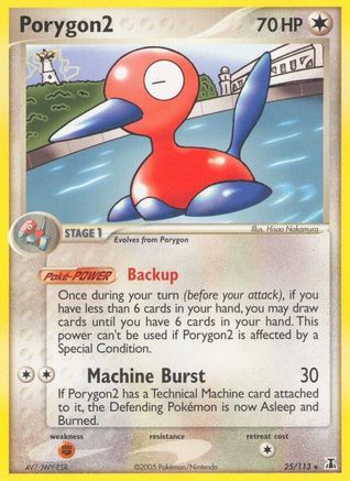 Porygon2 (25/113) [EX: Delta Species] - Pokémon - Card Brawlers | Quebec | Canada |