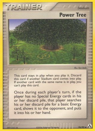 Power Tree (76/92) [EX: Legend Maker] - Pokémon - Card Brawlers | Quebec | Canada |