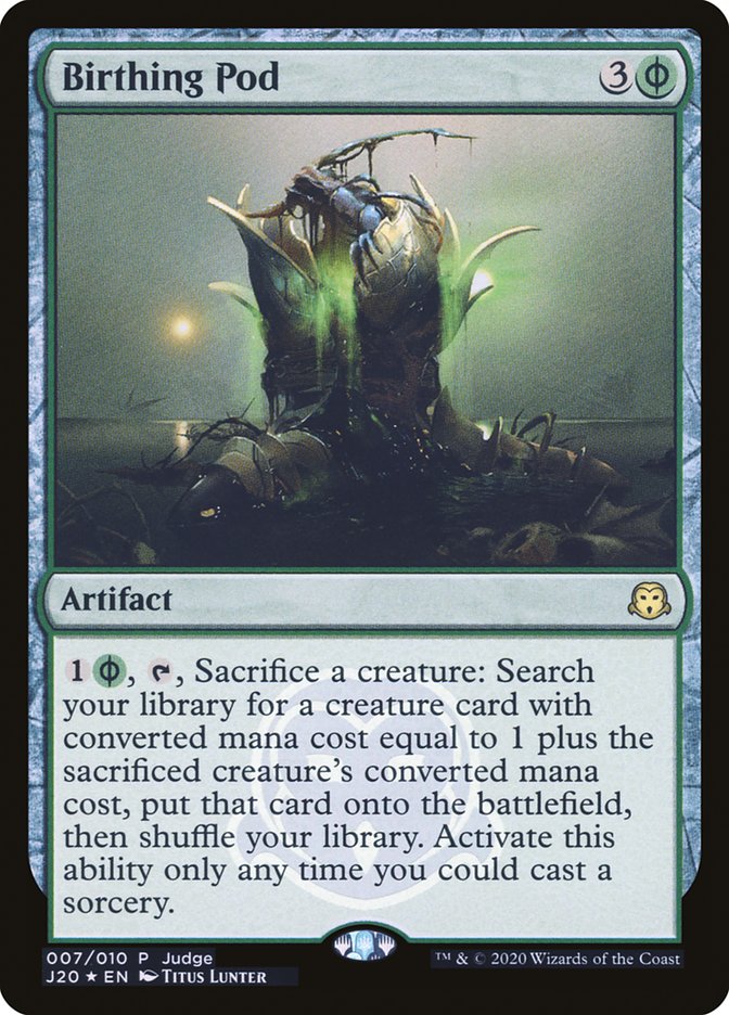 Birthing Pod [Judge Gift Cards 2020] - Magic: The Gathering - Card Brawlers | Quebec | Canada |