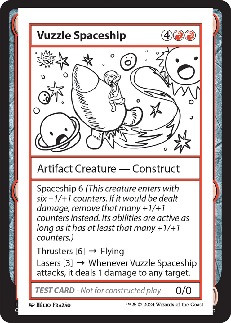 Vuzzle Spaceship [Mystery Booster 2 Playtest Cards] - Magic: The Gathering - Card Brawlers | Quebec | Canada |