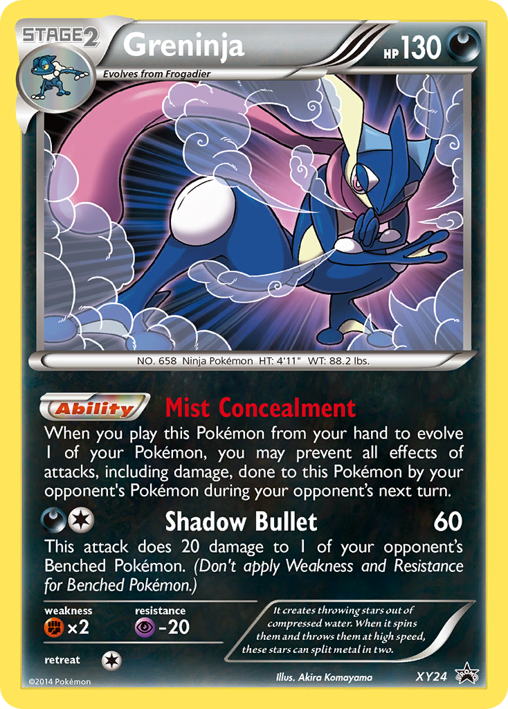 Greninja (XY24) [XY: Black Star Promos] - Pokémon - Card Brawlers | Quebec | Canada |