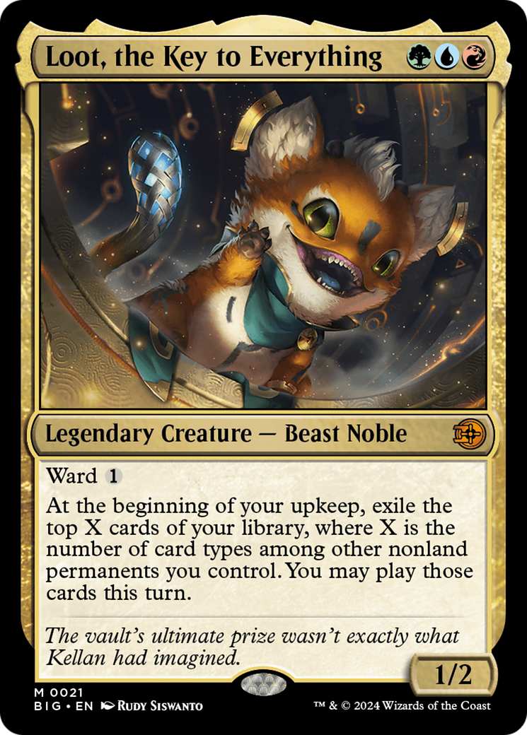 Loot, the Key to Everything [Outlaws of Thunder Junction: The Big Score] - Magic: The Gathering - Card Brawlers | Quebec | Canada |