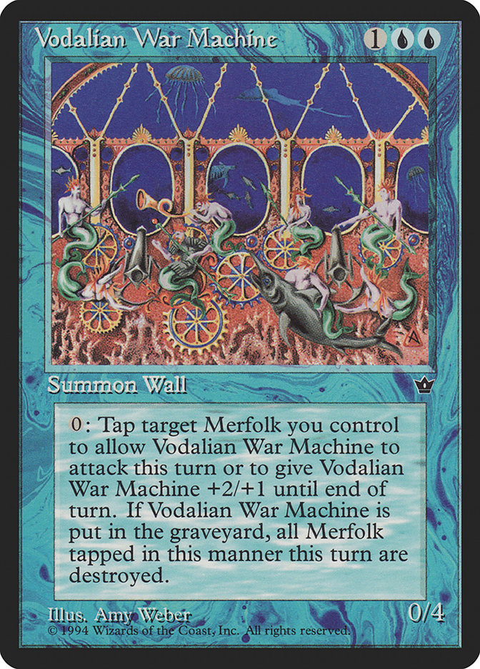Vodalian War Machine [Fallen Empires] - Magic: The Gathering - Card Brawlers | Quebec | Canada |