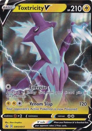 Toxtricity V (SWSH017) (Jumbo Card) [Sword & Shield: Black Star Promos] - Pokémon - Card Brawlers | Quebec | Canada |