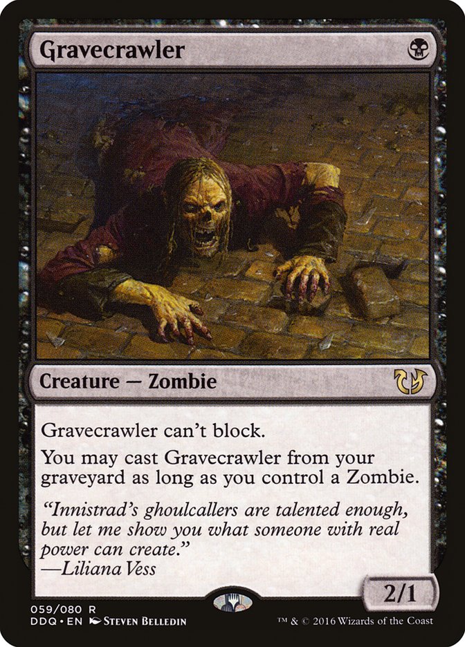Gravecrawler [Duel Decks: Blessed vs. Cursed] - Magic: The Gathering - Card Brawlers | Quebec | Canada |