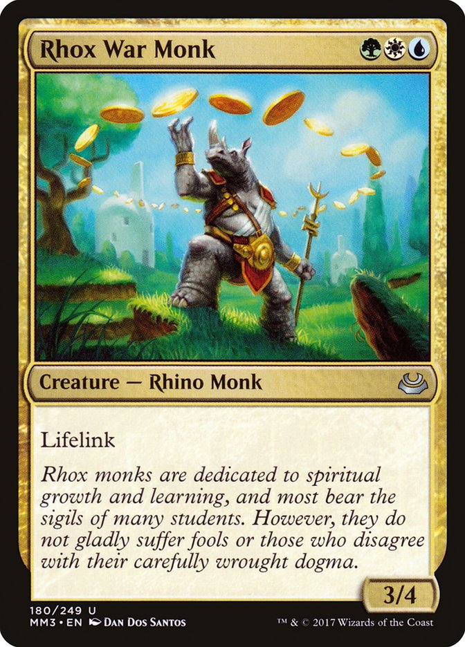 Rhox War Monk [Modern Masters 2017] - Magic: The Gathering - Card Brawlers | Quebec | Canada |