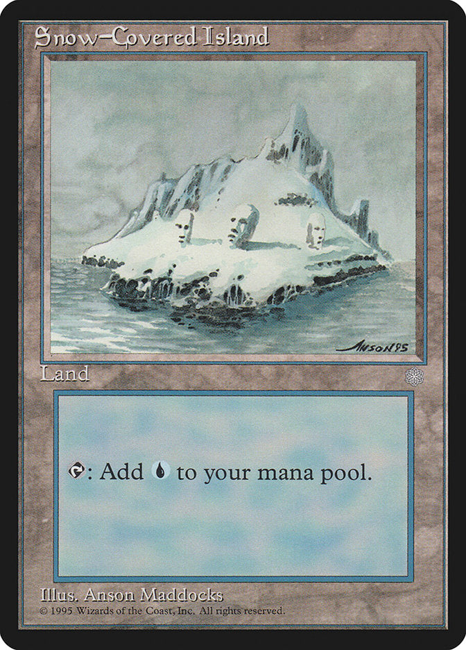 Snow-Covered Island [Ice Age] - Magic: The Gathering - Card Brawlers | Quebec | Canada |