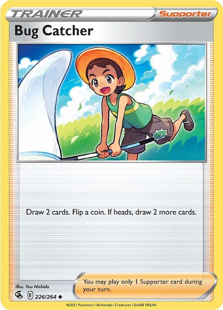 Bug Catcher (226/264) [Sword & Shield: Fusion Strike] - Pokémon - Card Brawlers | Quebec | Canada |