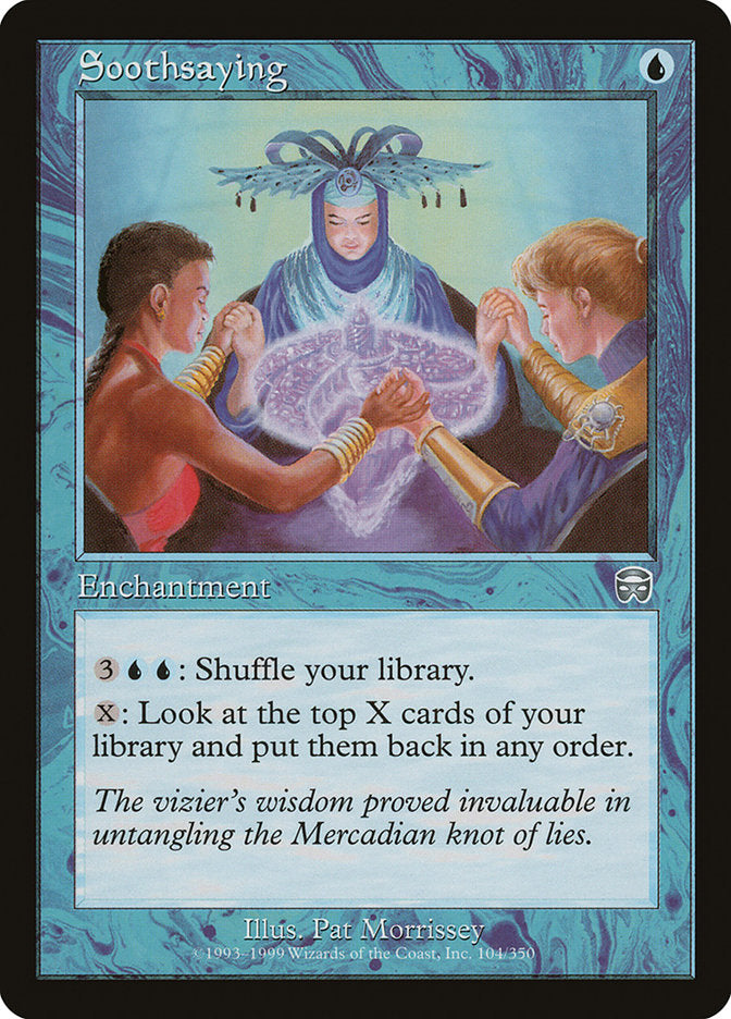 Soothsaying [Mercadian Masques] - Magic: The Gathering - Card Brawlers | Quebec | Canada |