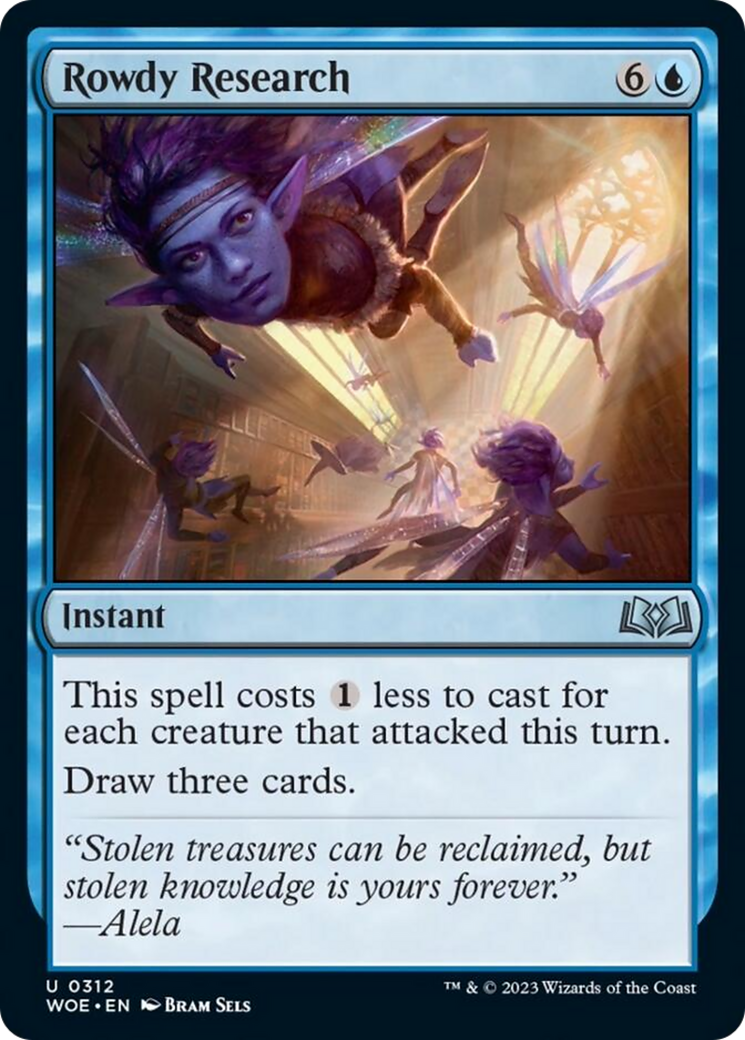Rowdy Research [Wilds of Eldraine] - Magic: The Gathering - Card Brawlers | Quebec | Canada |