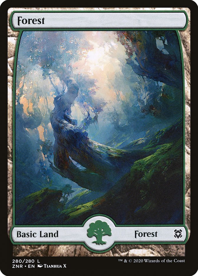 Forest (280) [Zendikar Rising] - Magic: The Gathering - Card Brawlers | Quebec | Canada |