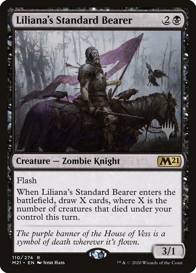 Liliana's Standard Bearer (Promo Pack) [Core Set 2021 Promos] - Magic: The Gathering - Card Brawlers | Quebec | Canada |