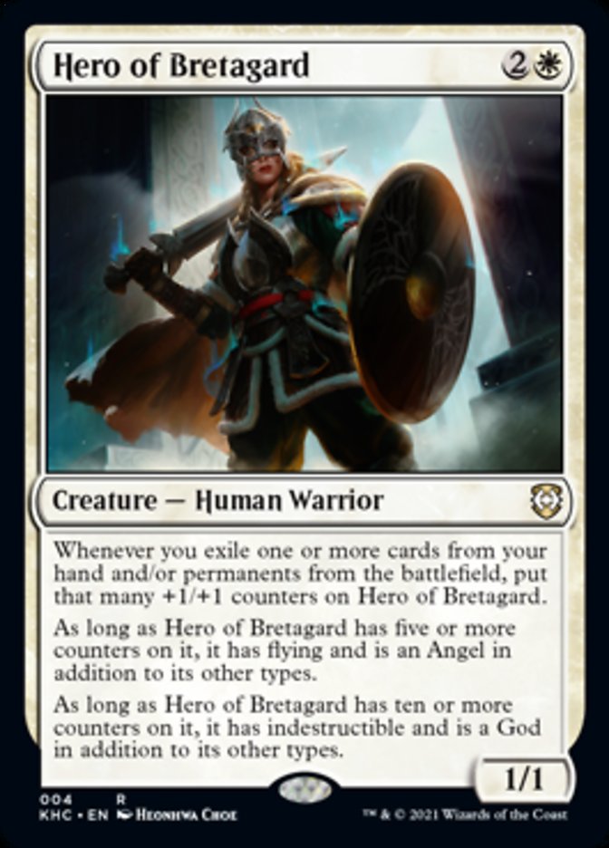 Hero of Bretagard [Kaldheim Commander] - Magic: The Gathering - Card Brawlers | Quebec | Canada |